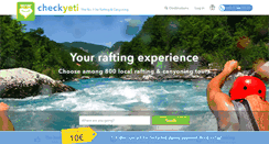 Desktop Screenshot of checkyeti.com
